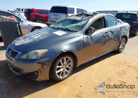 2012 Lexus Is 250 z USA, uszkodzony, nr VIN JTHBF5C22C5184199